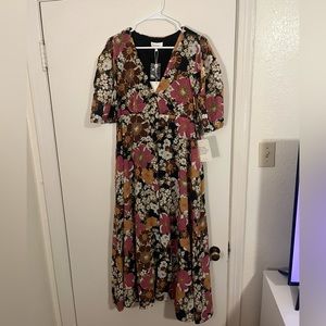 Bohme Floral Button-Up Dress